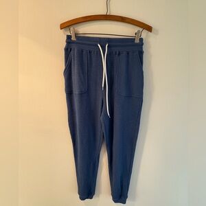Women’s Blue Knit Jogger Pants